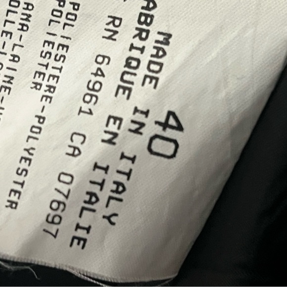 Benetton Women’s Blazer Made in Italy Size 40 - Picture 5 of 8